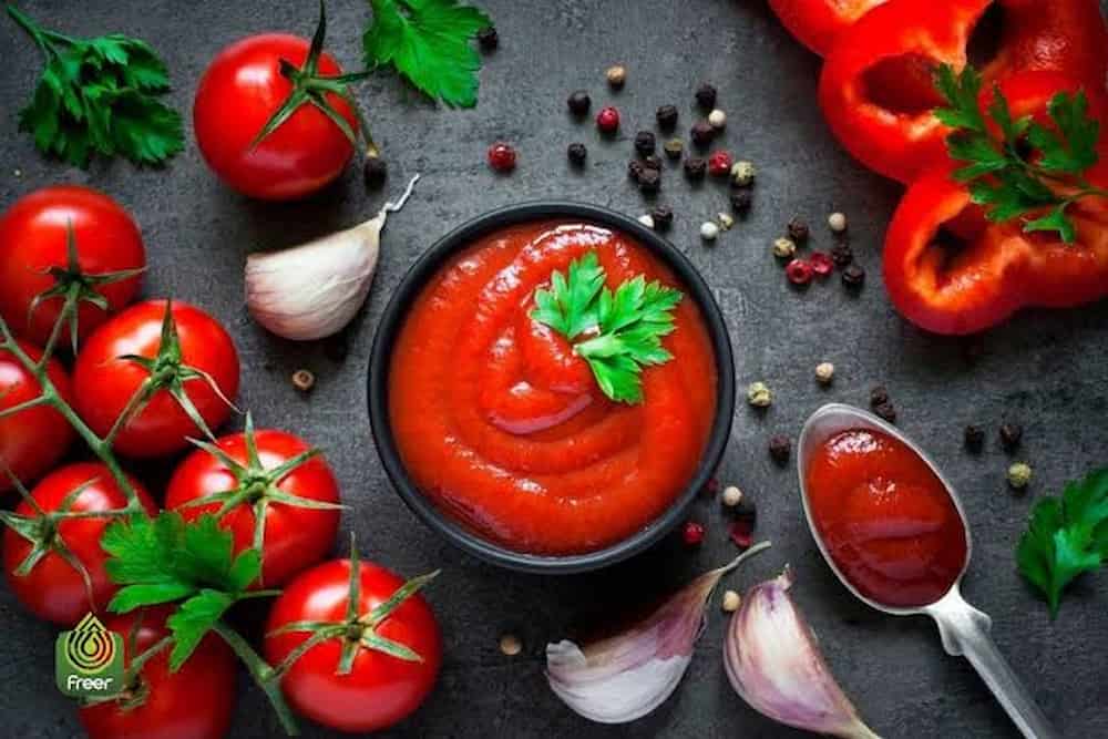 رب گوجه‌فرنگی با کیفیت برای تهیه غذاهای خوش‌رنگ